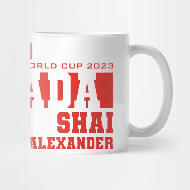 Shai Gilgeous-Alexander - Canada - 2023 by Nagorniak